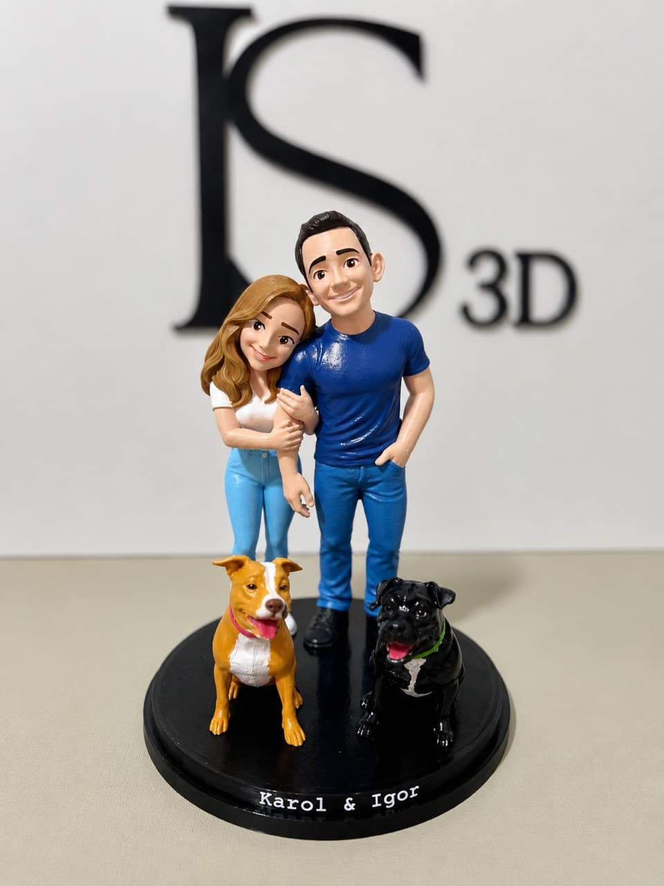 Miniatura 3D personalizada da Impress.sione