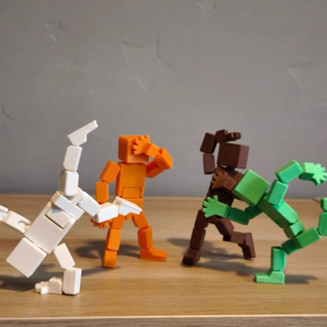 Boneco Articulado Flexível Antiestresse